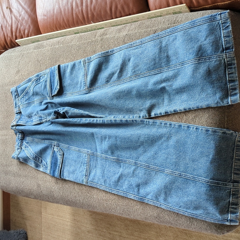 Hudson high rise wide leg 28